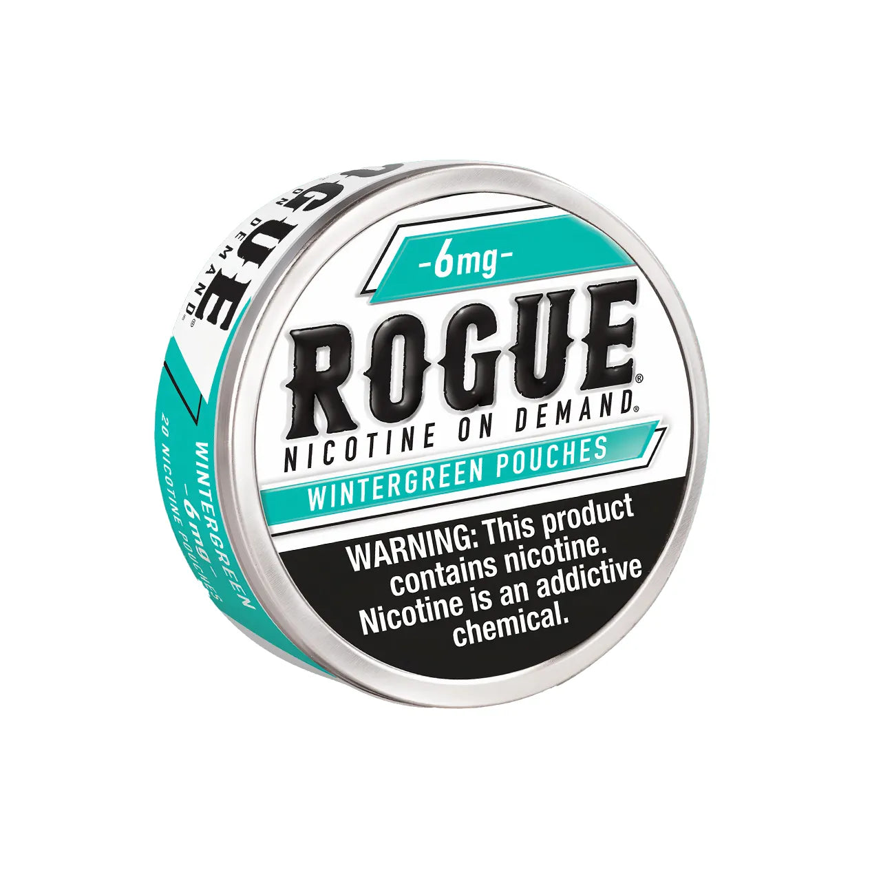 Wintergreen Rogue Nicotine Pouches 6mg