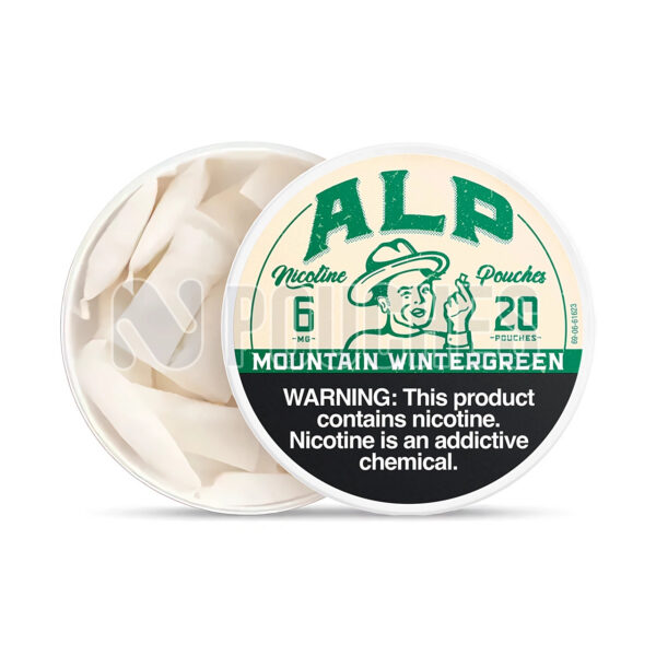 Open Box Mountain Wintergreen ALP Nicotine Pouches 6mg
