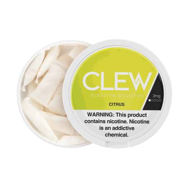 Citrus CLEW Nic Pouches 3mg