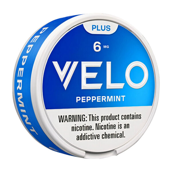 Peppermint VELO Plus Nicotine Pouches 6mg