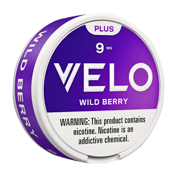 Wild Berry VELO Plus Nicotine Pouches 9mg