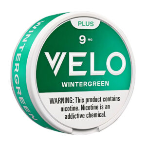 Wintergreen VELO Plus Nicotine Pouches 9mg