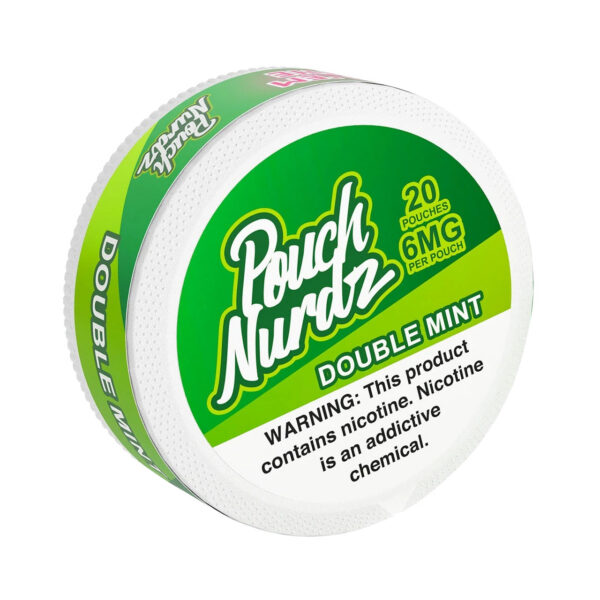 Double Mint Pouch Nurdz Nicotine Pouches 6mg