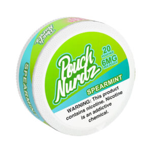 Spearmint Pouch Nurdz Nicotine Pouches 6mg