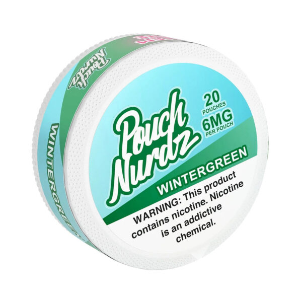 Wintergreen Pouch Nurdz Nicotine Pouches 6mg