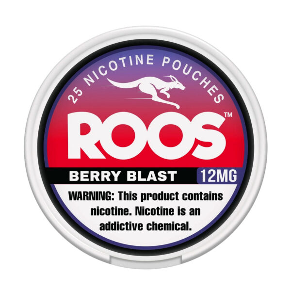 Berry Blast Roos Nicotine Pouches 12mg