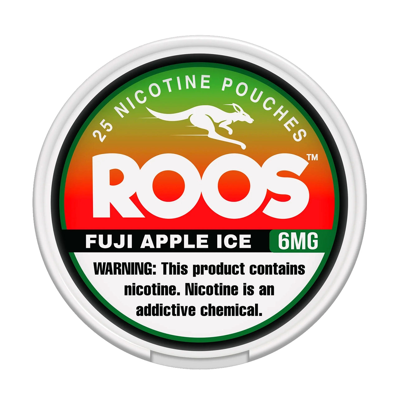 Fuji Apple Ice Roos Nicotine Pouches 6mg