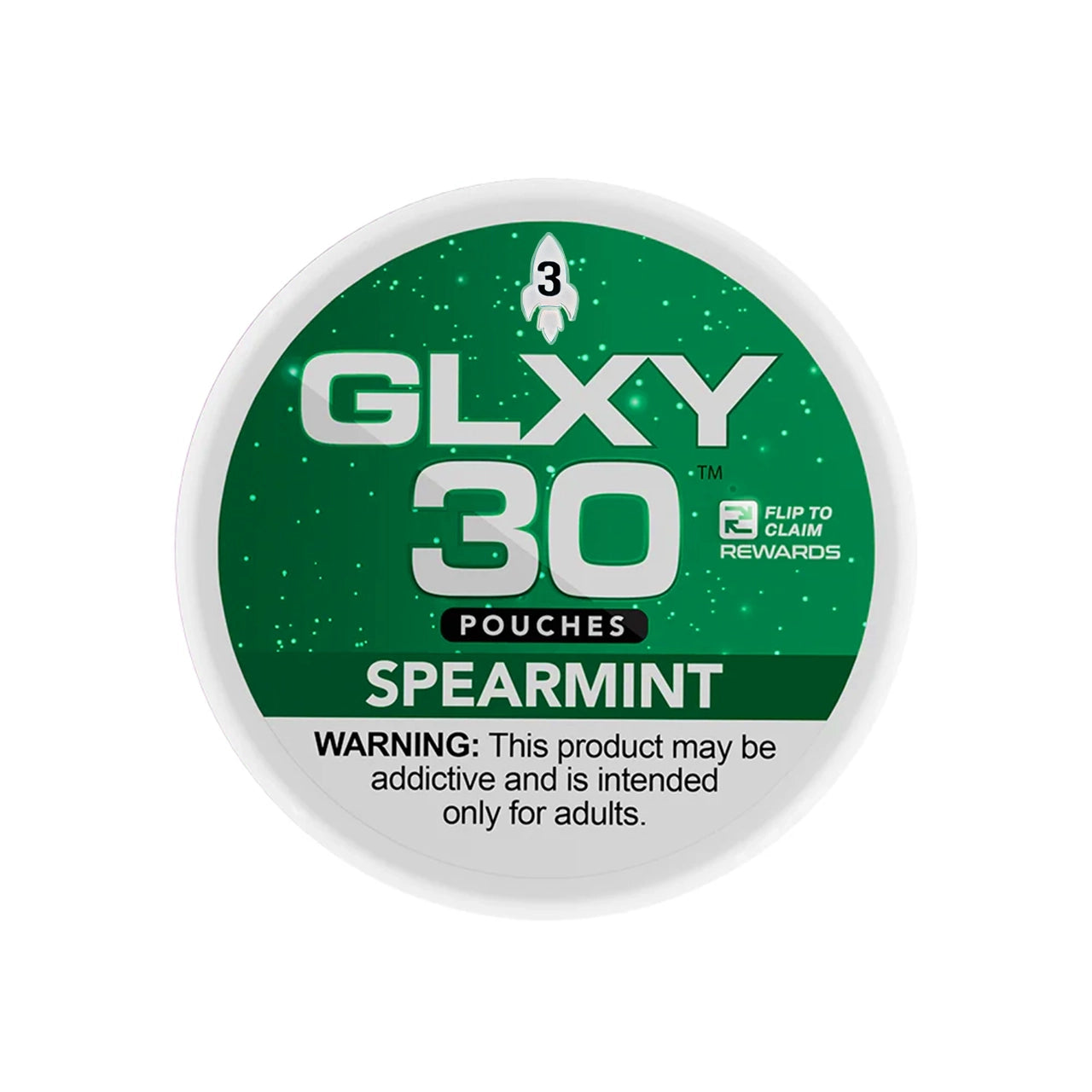 Spearmint GLXY Nicotine Pouches 3mg