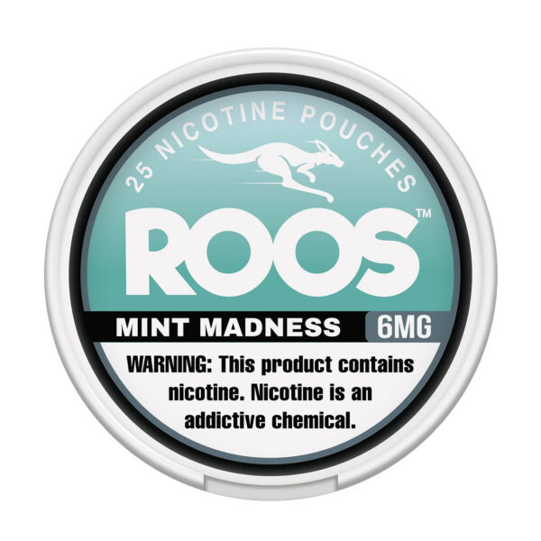 Mint Madness Roos Nicotine Pouches 6mg