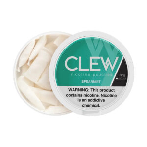 Spearmint CLEW Nicotine Pouches 3mg