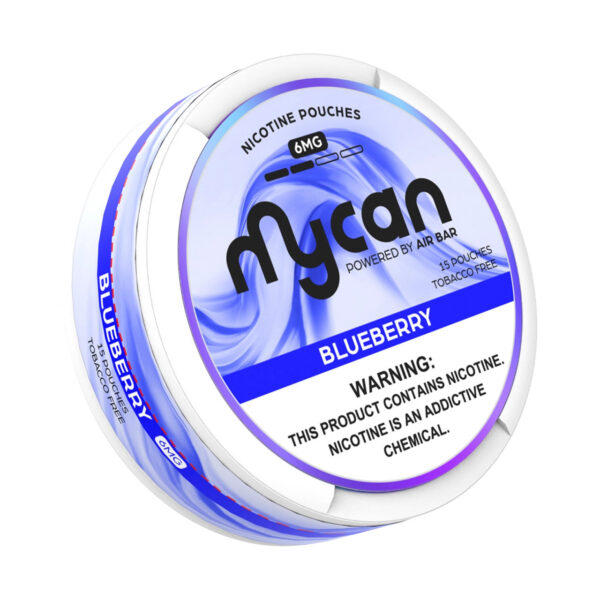 Blueberry Air Bar myCan Nicotine Pouches 6mg