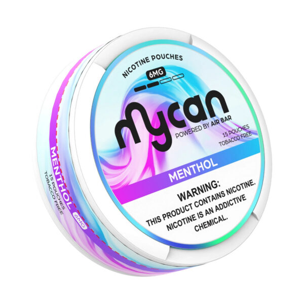 Menthol Air Bar myCan Nicotine Pouches 6mg