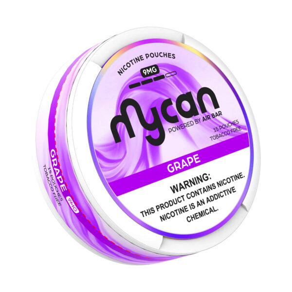 Grape Air Bar myCan Nicotine Pouches 9mg