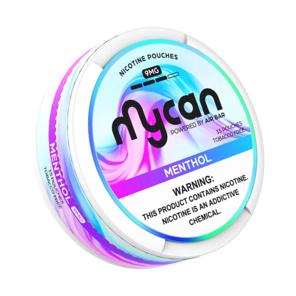 Menthol Air Bar myCan Nicotine Pouches 9mg