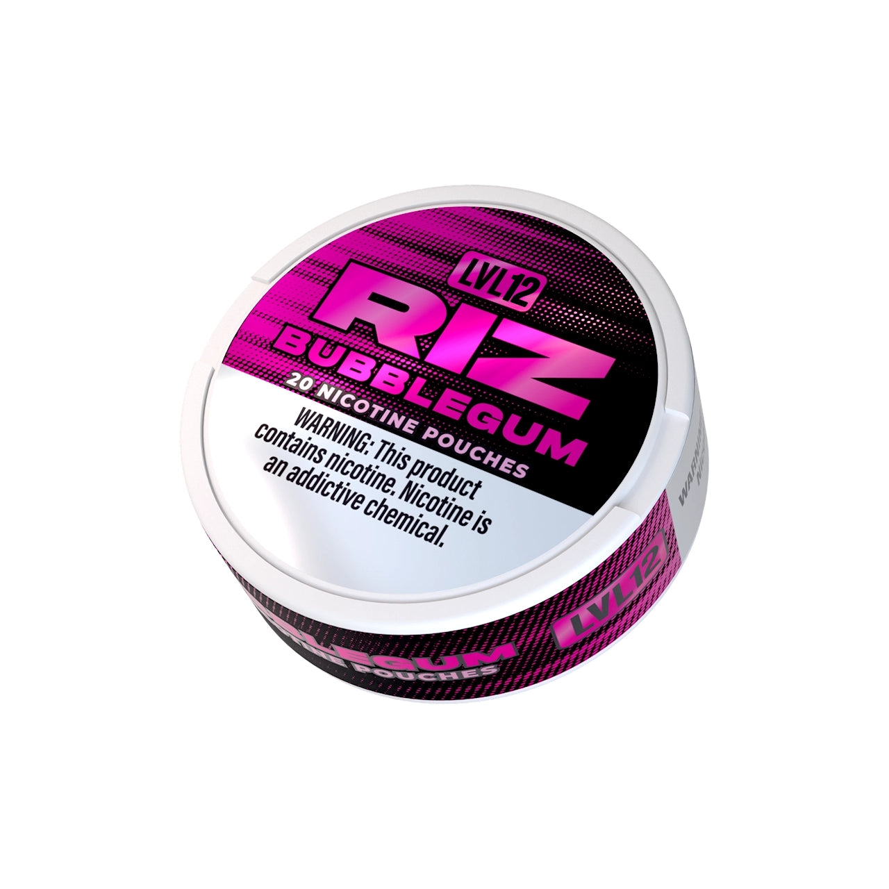 Bubblegum Riz Nicotine Pouches 12mg