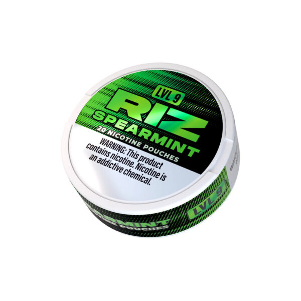 Spearmint Riz Nicotine Pouches 9mg
