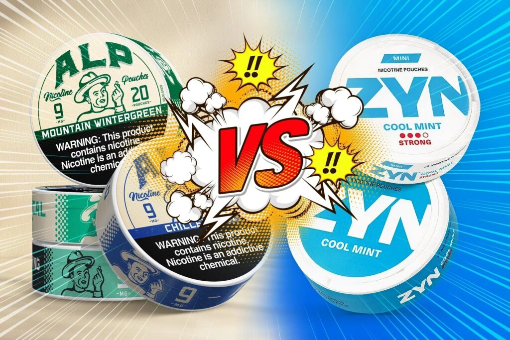ALP vs ZYN Which Nicotine Pouch is Right for You