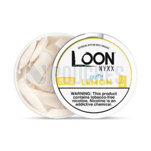 Open Box Arctic Lemon Loon NYXX Nicotine Pouches 7mg