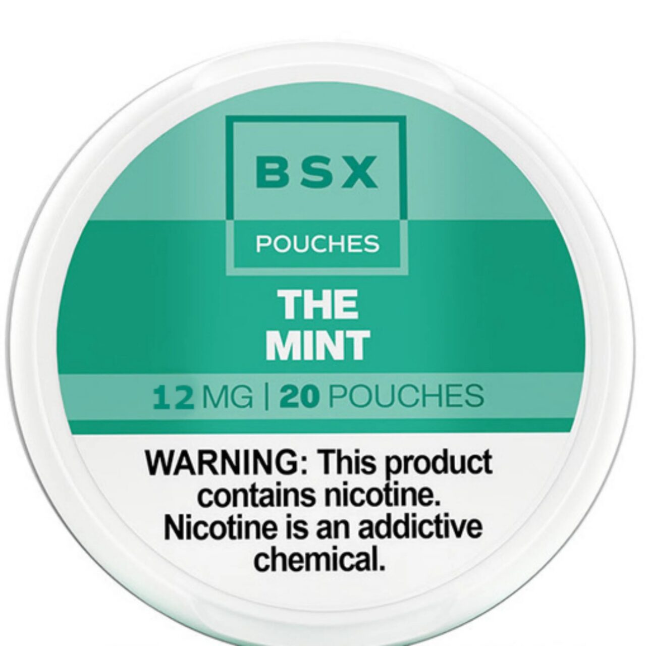 BSXPouches_TheMint_12-3000x3000-1.jpg The Mint BSX Nicotine Pouches 12mg