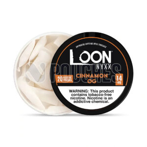 Open Box Cinnamon OG Loon NYXX Nicotine Pouches 14mg