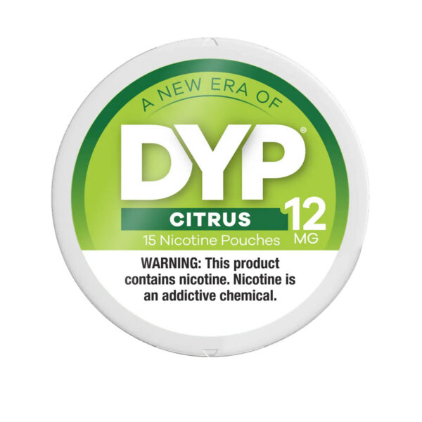 Citrus DYP Nicotine Pouches 12mg
