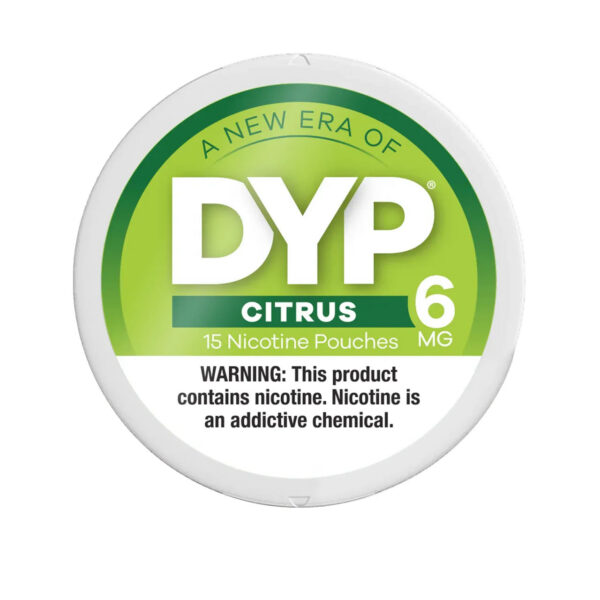 Citrus DYP Nicotine Pouches 6mg