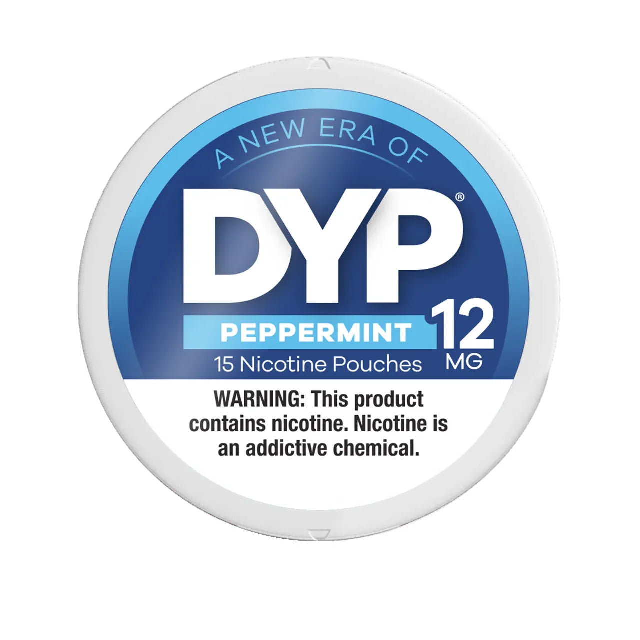 DYP-Peppermint-12mg.jpg Peppermint DYP Nicotine Pouches 12mg