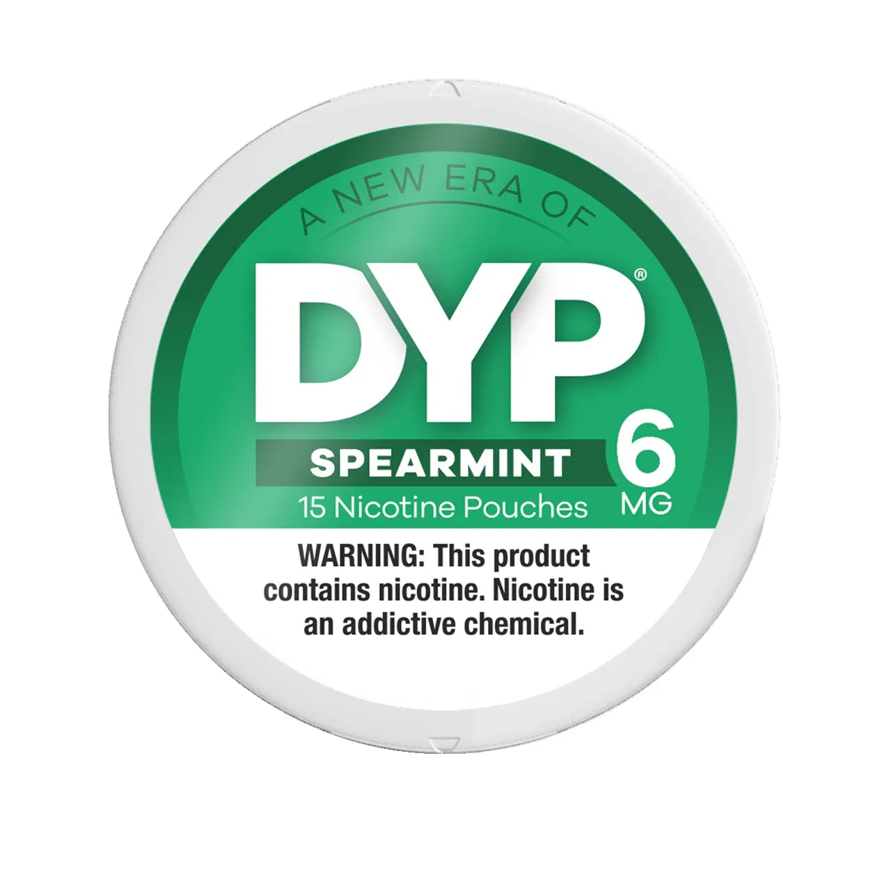 DYP-Spearmint-6mg.jpg Spearmint DYP Nicotine Pouches 6mg