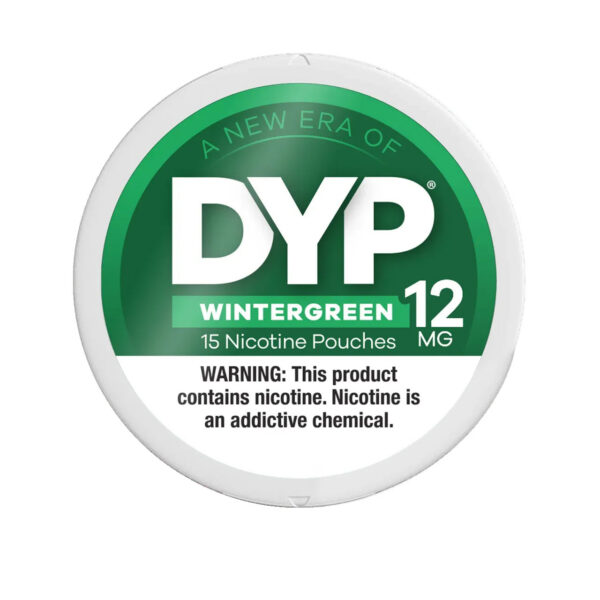 Wintergreen DYP Nicotine Pouches 12mg