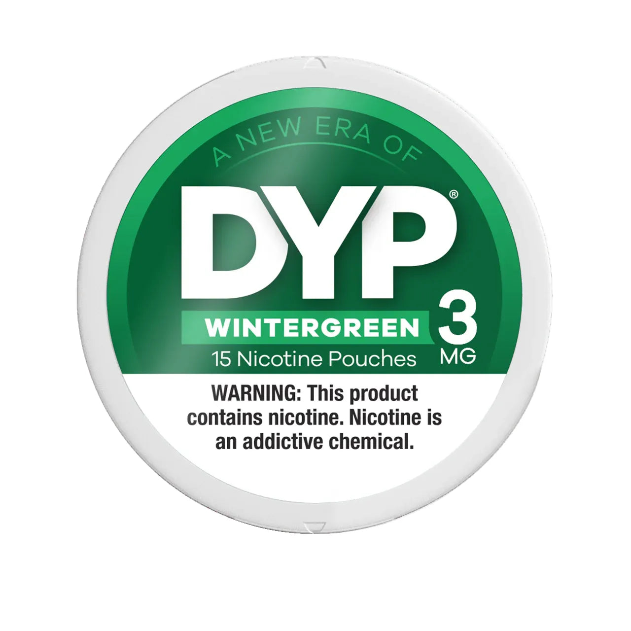 DYP-Wintergreen-3mg.jpg Wintergreen DYP Nicotine Pouches 3mg
