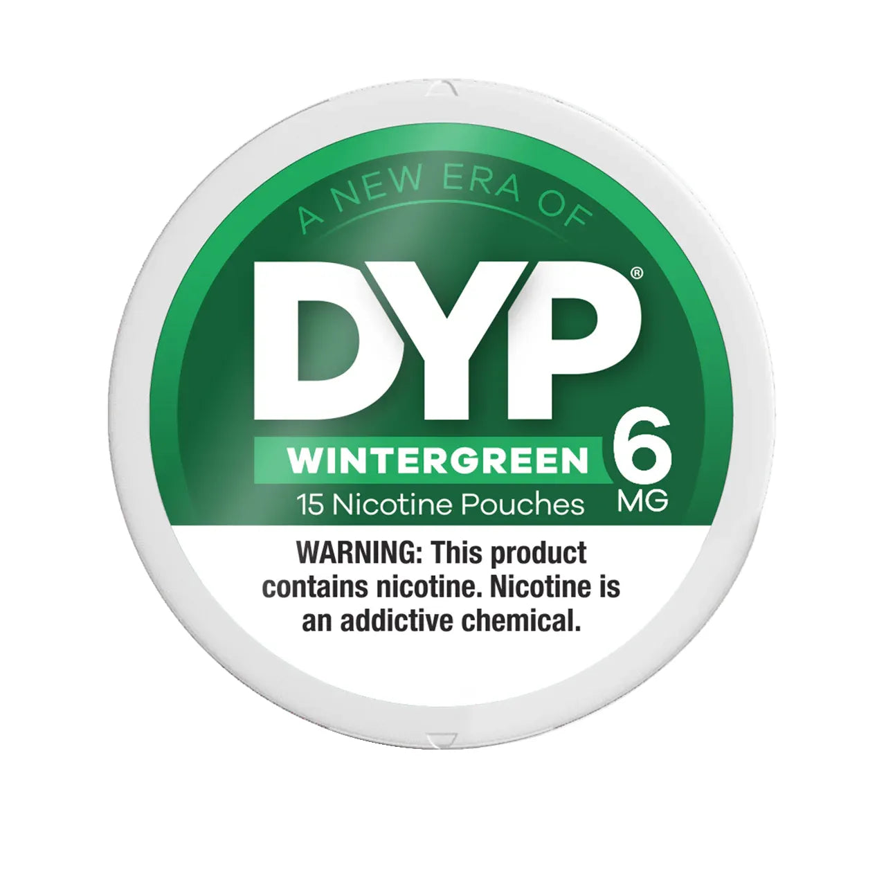 DYP-Wintergreen-6mg.jpg Wintergreen DYP Nicotine Pouches 6mg