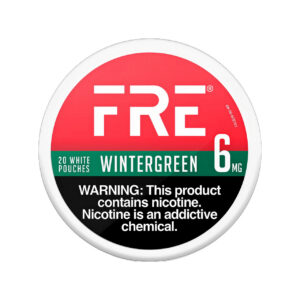 Wintergreen Fre Nicotine Pouches 6mg