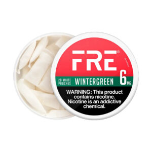 Wintergreen Fre Nicotine Pouches 6mg