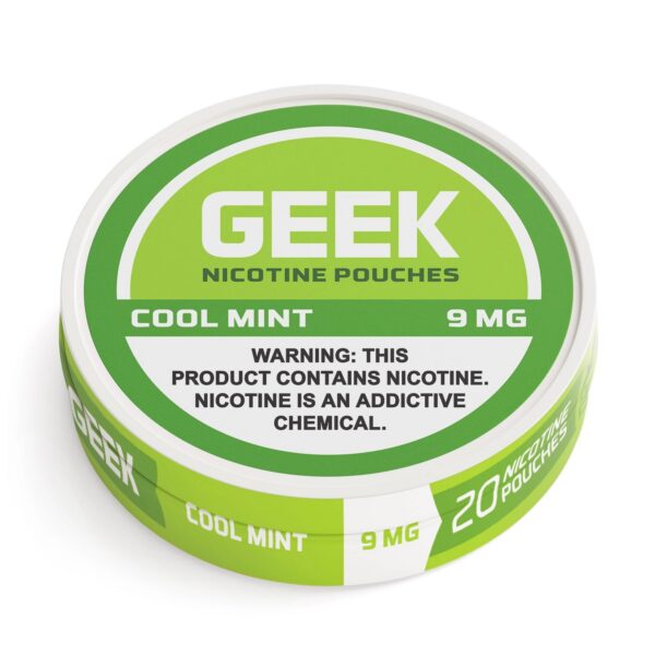 Cool Mint GEEK Nicotine Pouches 9mg
