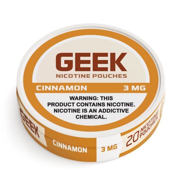 Cinnamon GEEK Nicotine Pouches 3mg