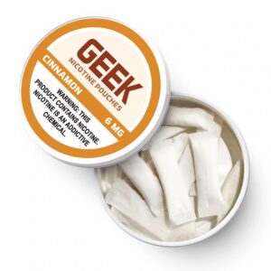 Cinnamon GEEK Nicotine Pouches 6mg