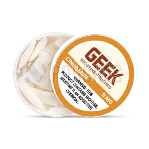 Open Box Cinnamon GEEK Nicotine Pouches 9mg