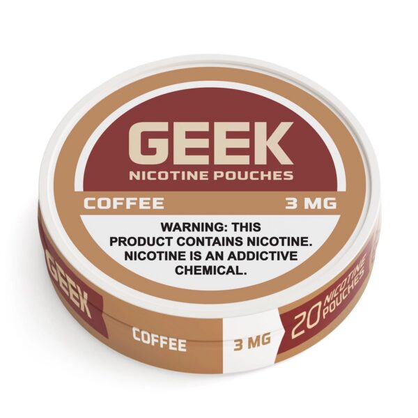 Coffee GEEK Nicotine Pouches 3mg