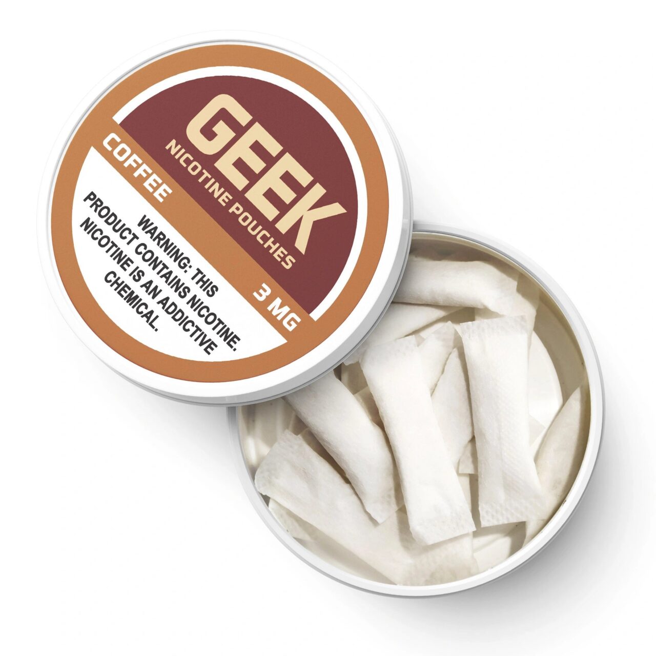 Coffee GEEK Nicotine Pouches 3mg