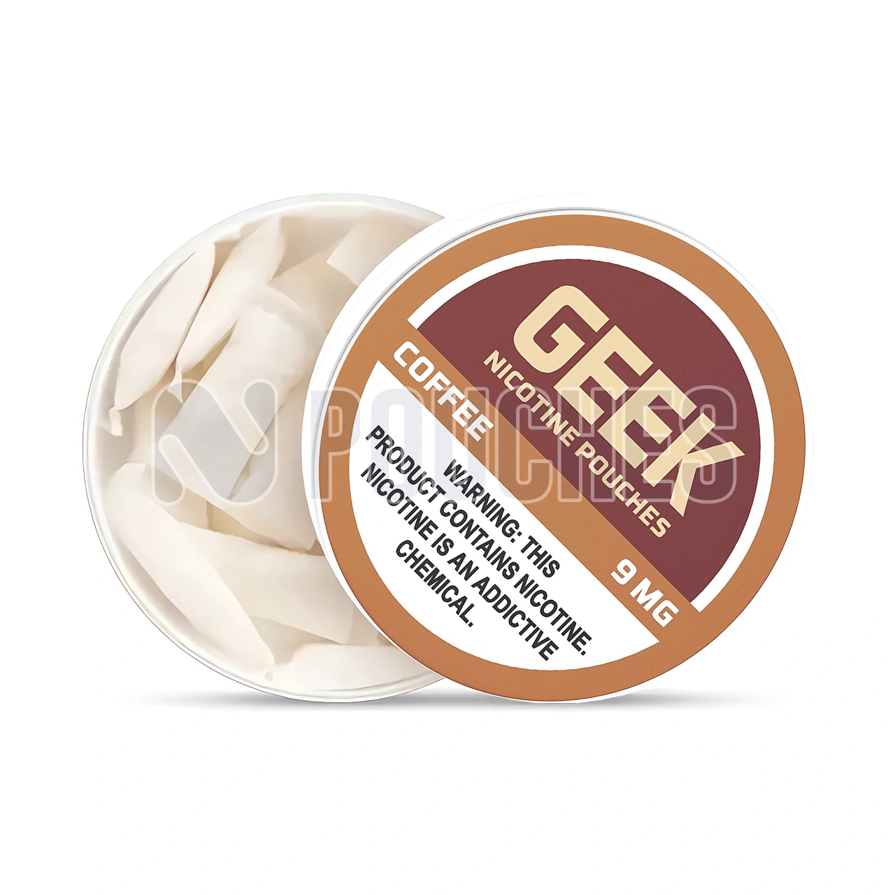 Open Box Coffee GEEK Nicotine Pouches 9mg