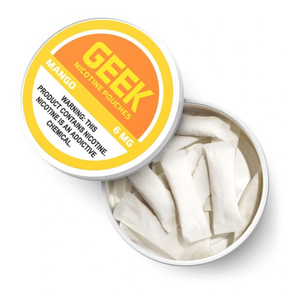 Mango GEEK Nicotine Pouches 6mg
