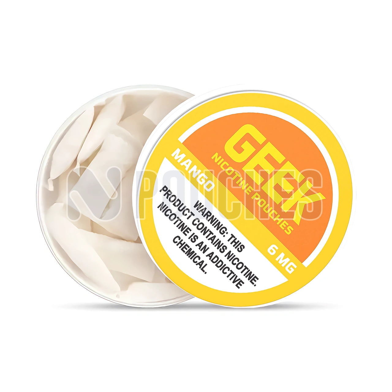 Open Box Mango GEEK Nicotine Pouches 6mg