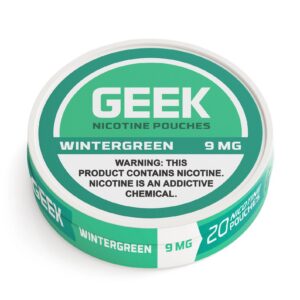 Wintergreen GEEK Nicotine Pouches 9mg