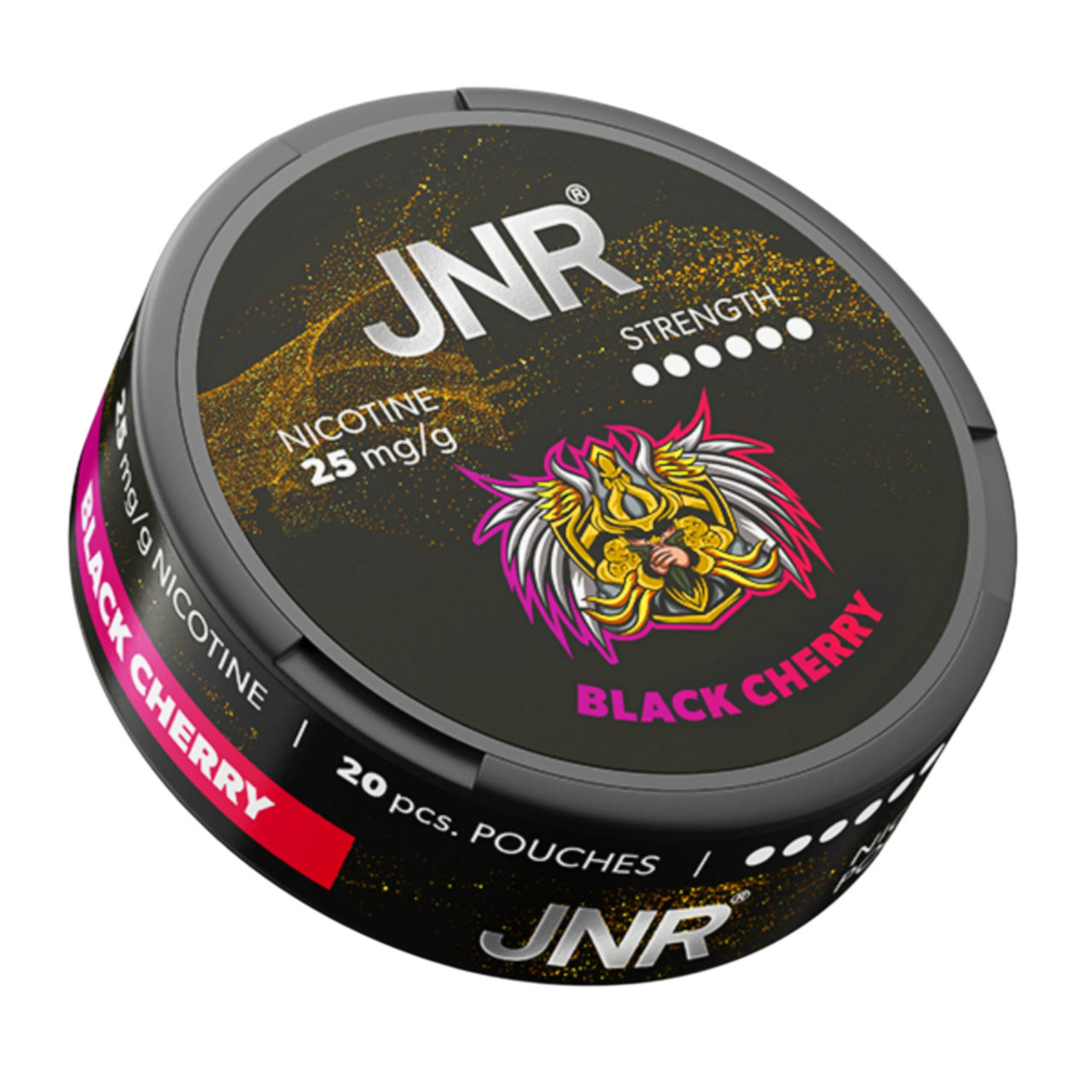 JNR-Punches-Singles_Black-Cherry-800x800-3000x3000-Photoroom-3000x3000-1.png Black Cherry JNR Nicotine Pouches 25mg