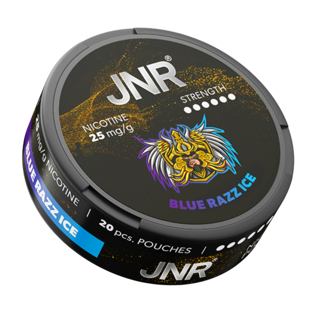 JNR-Punches-Singles_Blue-Razz-Ice-800x800-3000x3000-Photoroom-3000x3000-1.png Blue Razz Ice JNR Nicotine Pouches 25mg