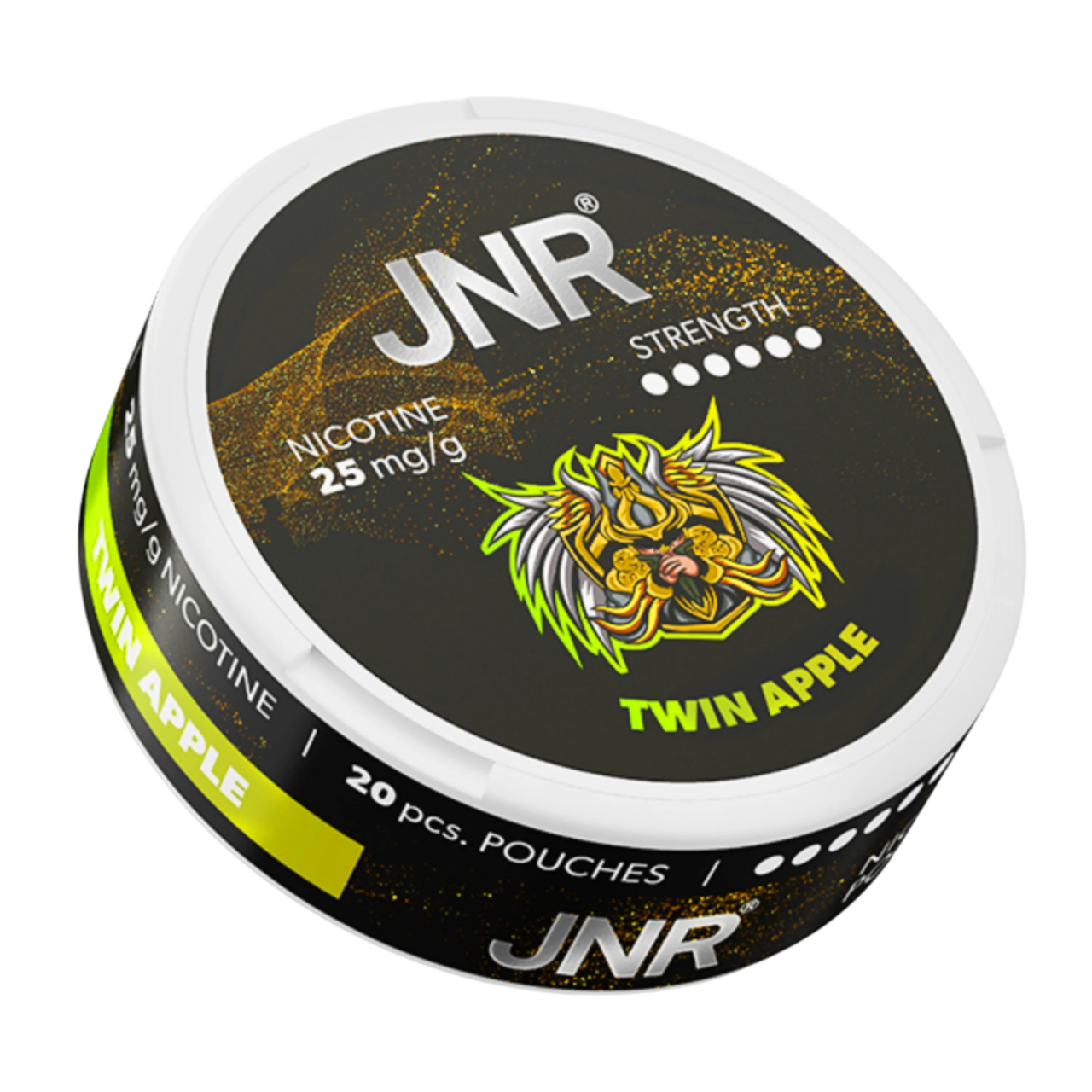 JNR-Punches-Singles_Twin-Apple-800x800-3000x3000-Photoroom-3000x3000-1.png Twin Apple JNR Nicotine Pouches 25mg
