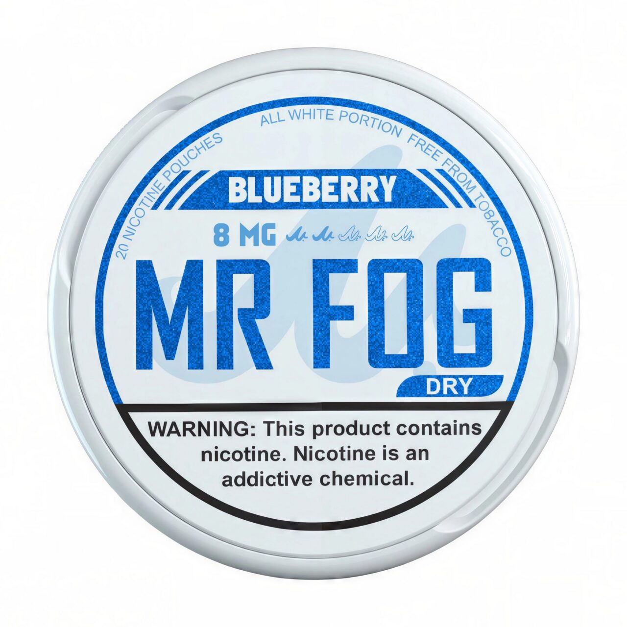 MR_FOG-blueberry-8-MG-3000x3000-1.jpg Blueberry Mr Fog Nicotine Pouches 8mg Dry