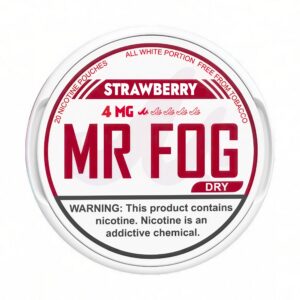 Strawberry Mr Fog Nicotine Pouches 4mg Dry