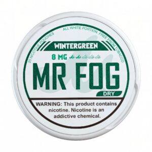 Wintergreen Mr Fog Nicotine Pouches 8mg Dry