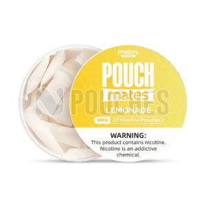 Open Box Lemonade PouchMates Nicotine Pouches 6mg